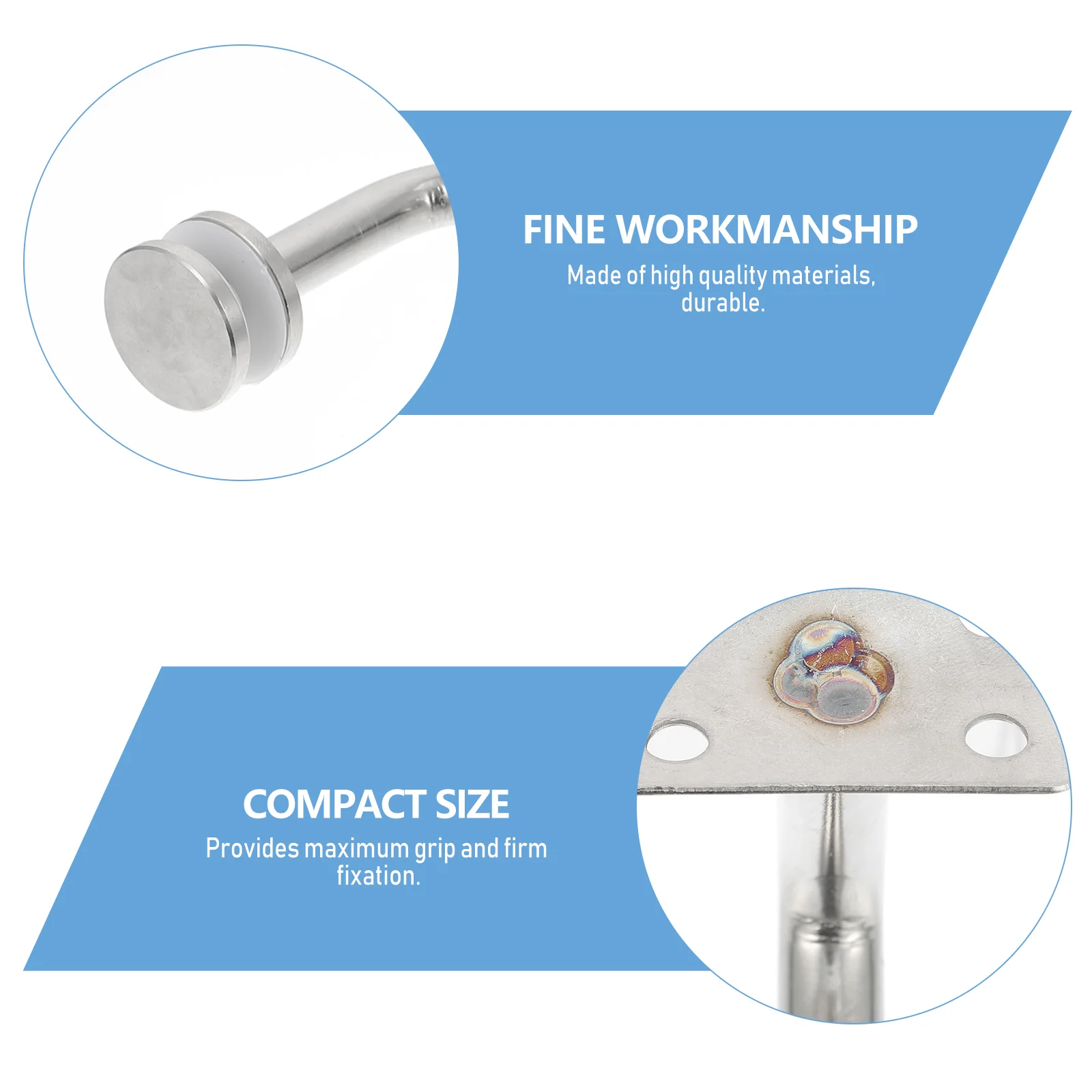 Рисунок 4 - настенные кронштейны из нержавеющей
