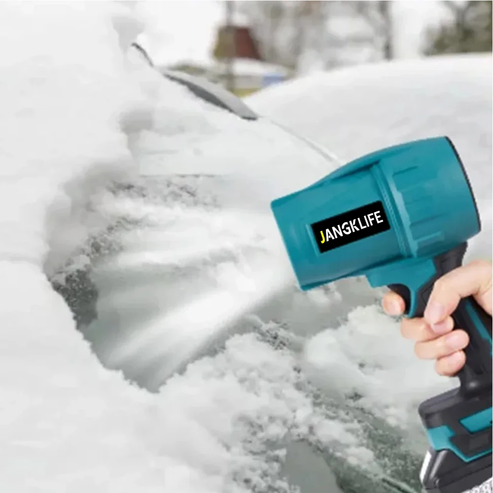 Gisam Brushless Electric Blower Turbo Jet Fan 200M/S Violent Air Gun Handheld Snow Leaf Dust Blowing Tool for Makita 18V Battery 4