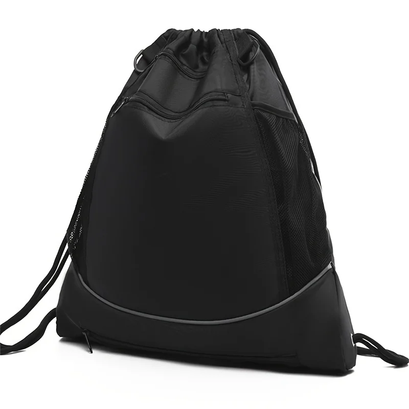 Sports Ball Storage Bag Sports Ball Bag Portable Drawstring Basketball Backpack Mesh Bag Football Soccer Volleyball Ball Storage Bags Outdoor Sports Traveling Gym Yoga