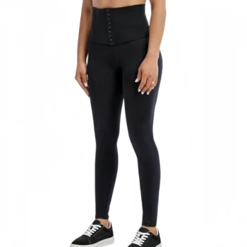 Women's High Waist Tummy Control Yoga Pants Shapewear Slim Fit Athletic Leggings for Gym Running Workout Fitness 1