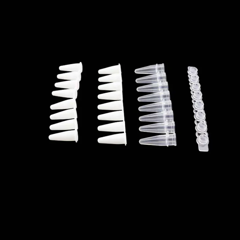 0.1ml/0.2ml 8 Strip PCR Tube Centrifuge Tube Fluorescent quantitative PCR tube with cover