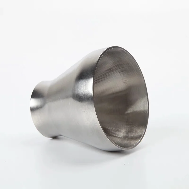 Free Shipping 19MM-89MM OD Butt Welding Reducer SUS 304 Stainless Steel Sanitary Pipe Fitting Homebrew Beer