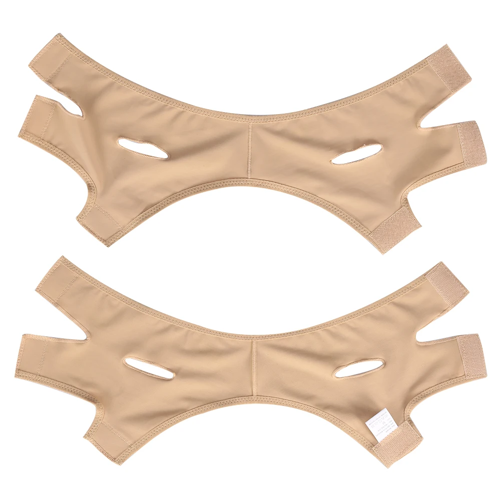 Elastic Face Slimming Bandage V Line Face Shaper Women Chin Cheek Lift Up Belt Facial Massager Strap Skin Care Tool Beauty