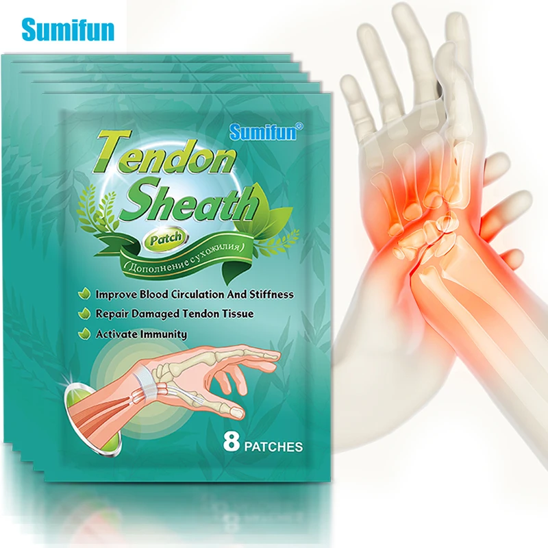 83248pcsSumifunTendinitisPatchTendonSheathPlasterHandWrist