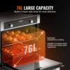 VEVOR Single Wall Oven 24" Electric Built-in Wall Oven 2.68 Cu.Ft Electric Wall Ovens with Timer 2800W Electric Oven for Kitchen 3