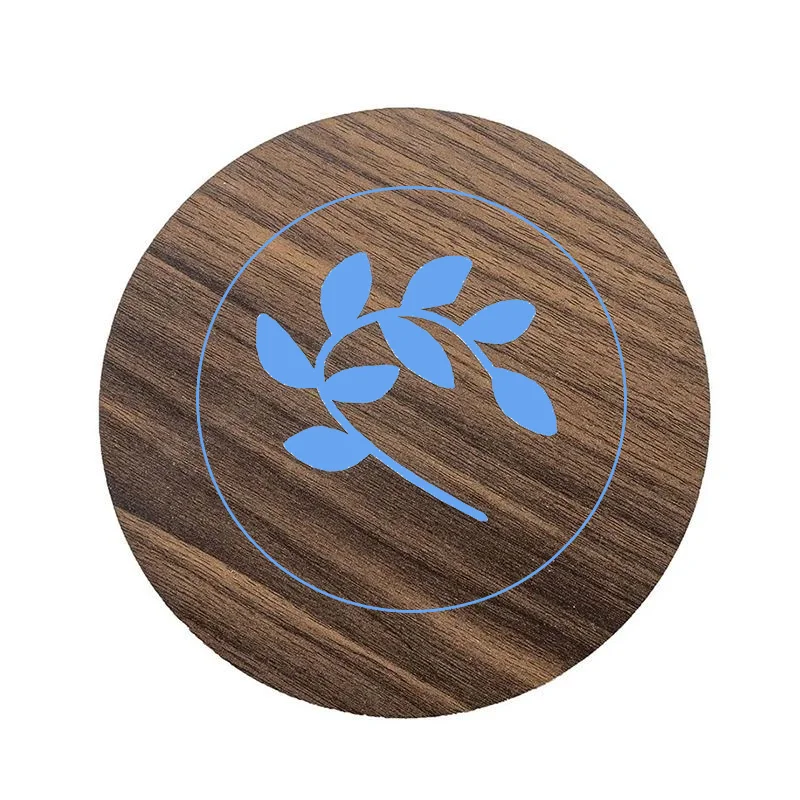 Wooden Coaster Sublimation Blanks Log Color Heat Insulation