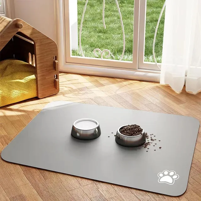 VIKAMA Summer Simple Pet Floor Mats Cats And Dogs Universal Waterproof Anti-Urine Wear-Resistant Dog Food Mats Cat Food Mats 3