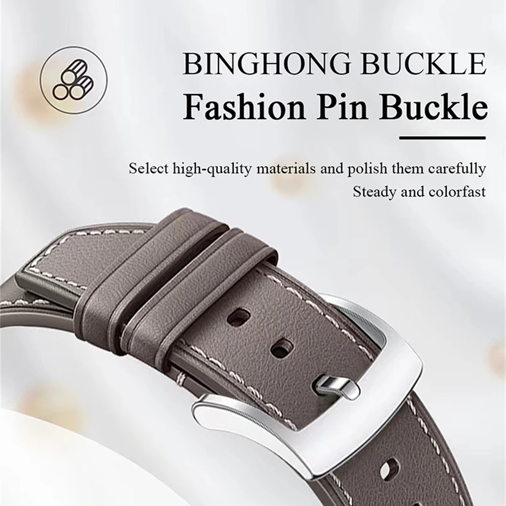 Luxury Soft Leather Watch Strap - Premium Business Edition