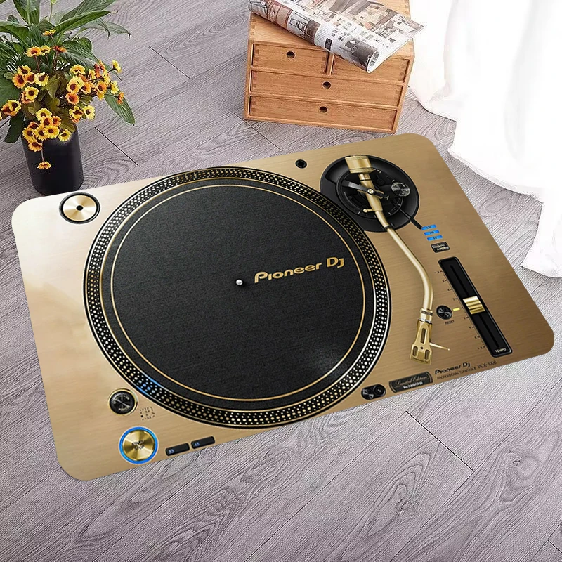 

Room Mats Prayer Rug Kitchen Absorbent Mat Vintage Vinyl Record Bathroom Balcony Floor Bath Rugs Welcome Doormat Entrance Door