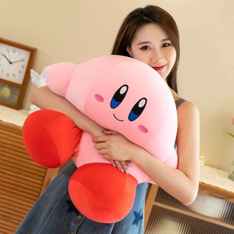 Muñeco de peluche de estrella de Anime Kirby, muñeco de peluche suave,  almohada Rosa esponjosa, decoración de habitación, regalo para niños| | -  AliExpress