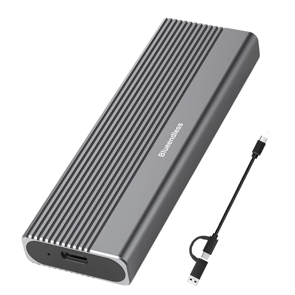 SATA ޴ ϵ ũ ̽, M.2 NVMe/NGFF ָ Ʈ ̺ ڽ Gen2, 10Gbps SSD Ŭ, CŸ-CŸ-USB A