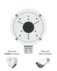 Annke Junction Box For CCTV Camera Aluminum Alloy HolderMount Bracket For Surveillance Camera Accessories 3