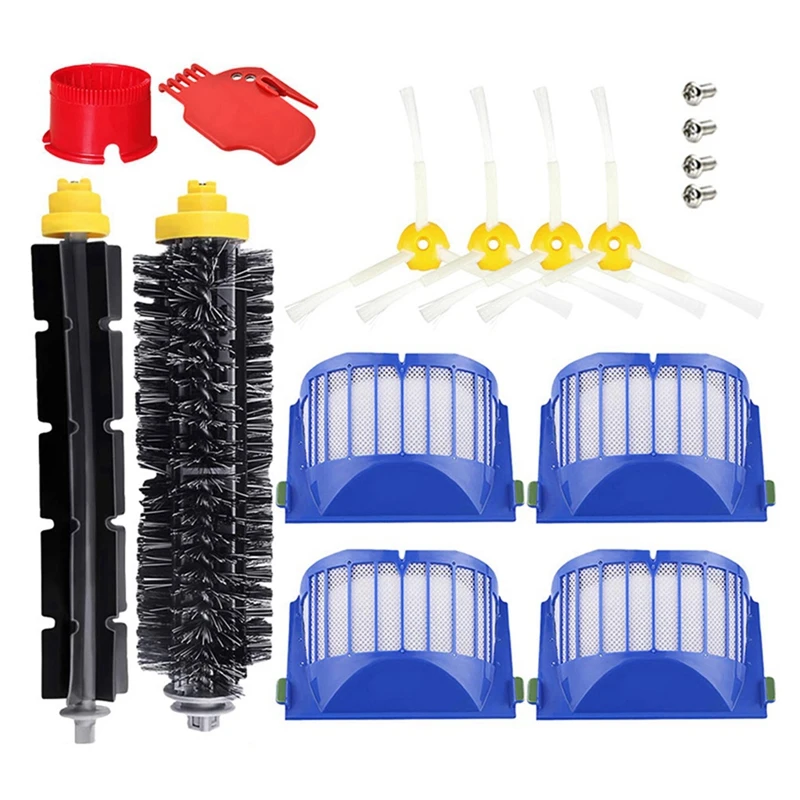 Per Irobot Roomba 600 Series 692 690 680 660 651 650 620 618 610 620 Robot Vacuum Spazzola Laterale Principale Filtro Hepa