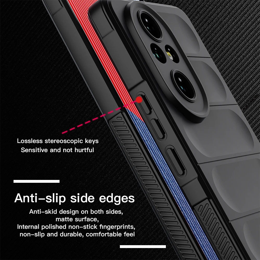 Ultimate Shockproof Anti-Skid Matte Silicone Phone Case - KEYSION