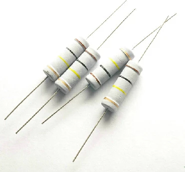 

5W 1R-1M 1ohm to 1M 5W 1R to 1M 5W Carbon film 5% 50pcs/LOT Free shipping 5W1K 2K 1R 2R 100R 910K