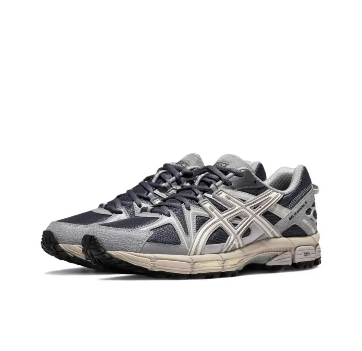 Asics GEL-Kahana 8 Zapatillas para correr para hombre y mujer Zapatillas bajas retro funcionales para exteriores Zapatillas de parque Blanco