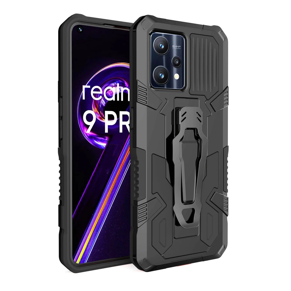 KEYSION Triecienizturīgs futrālis priekš Realme 9 Pro+ 9i Q5 C35 C31 Narzo 50 Pro 5G 50A Prime Back Clip Tālruņa vāciņš priekš OPPO A76 A96_voghion.com