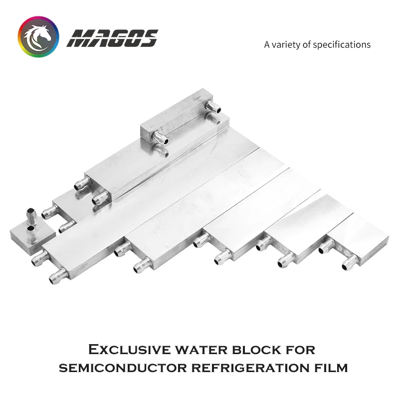 Radiatore CPU In Alluminio - 40x160x12mm, Raffreddamento A Liquido Per PC, Doppio Canale - Foto 9