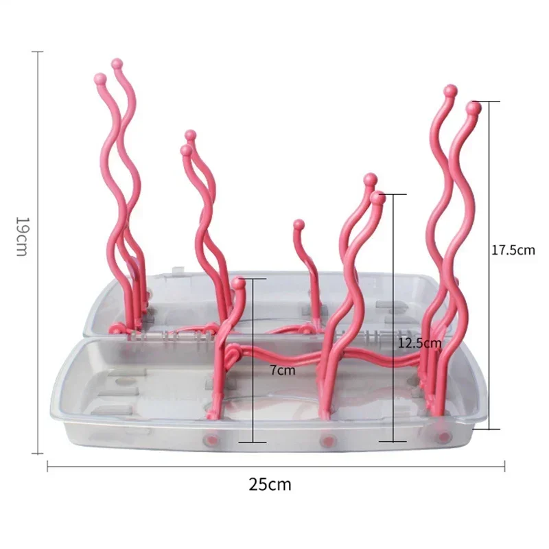 Bottle Dry Rack Baby Bottle Drain Drying Racks Baby Cleaning Dryer Drainer Storage Drying Rack