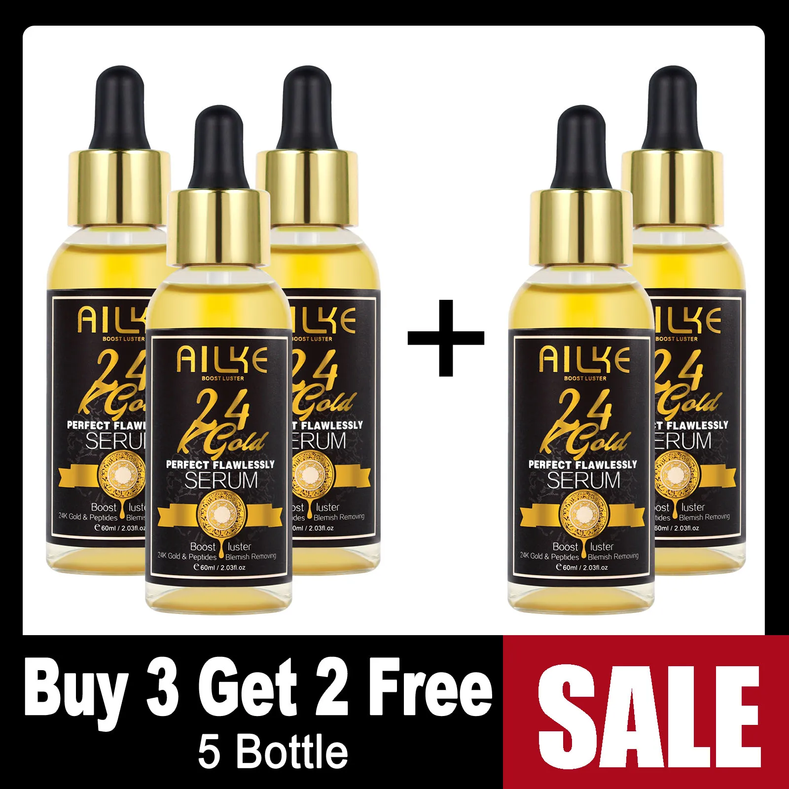5 bottle serum