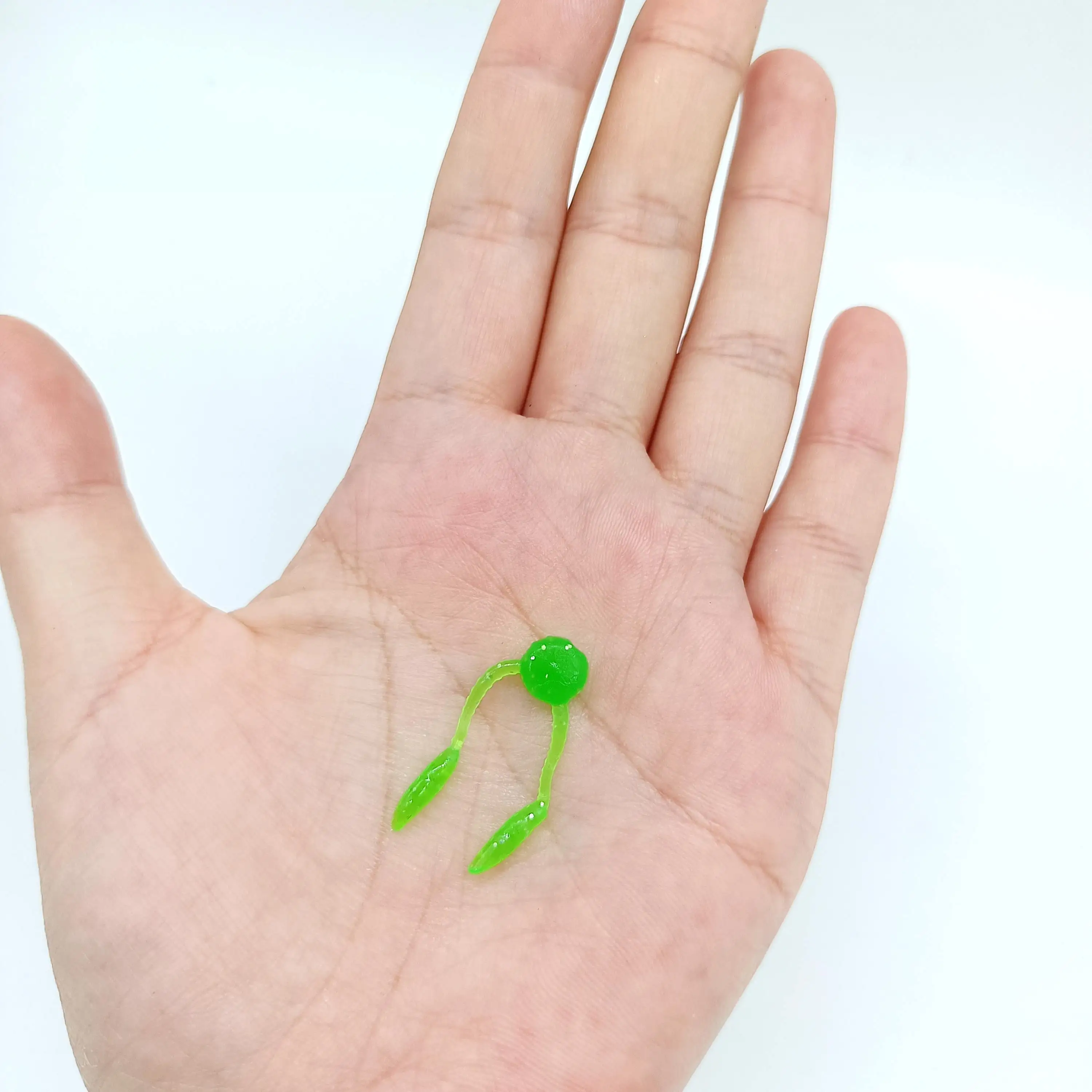 TPE Mini Soft Fishing Lure 10PCS 0.28g/35mm Floating Artificial Bait Carp Bass Silicone Swimbait fishing lure carp fishing bait