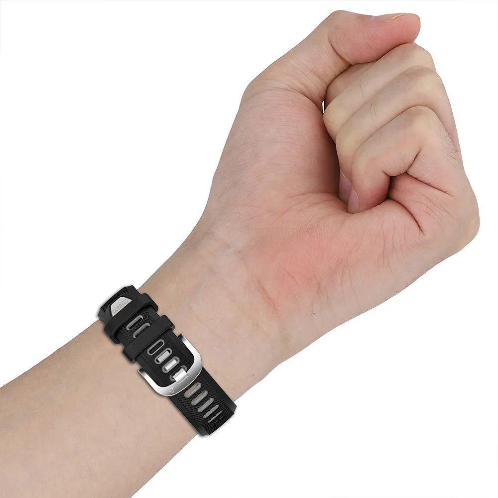 Schutzhülle + Armband für Garmin Forerunner 165, weiches Sport-Silikon-Armband, Smartwatch-Abdeckung, Zubehör – Detail 8