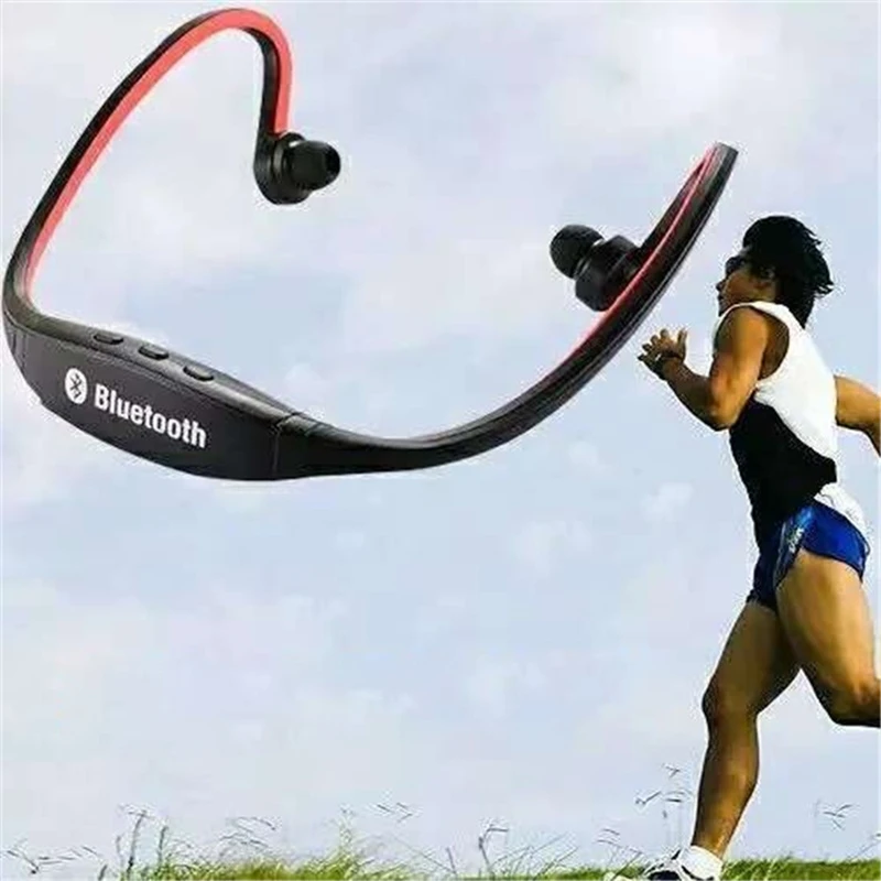 Nuevos auriculares inalámbricos Bluetooth deportivos, auriculares deportivos, auriculares estéreo para música con montaje trasero._voghion.com