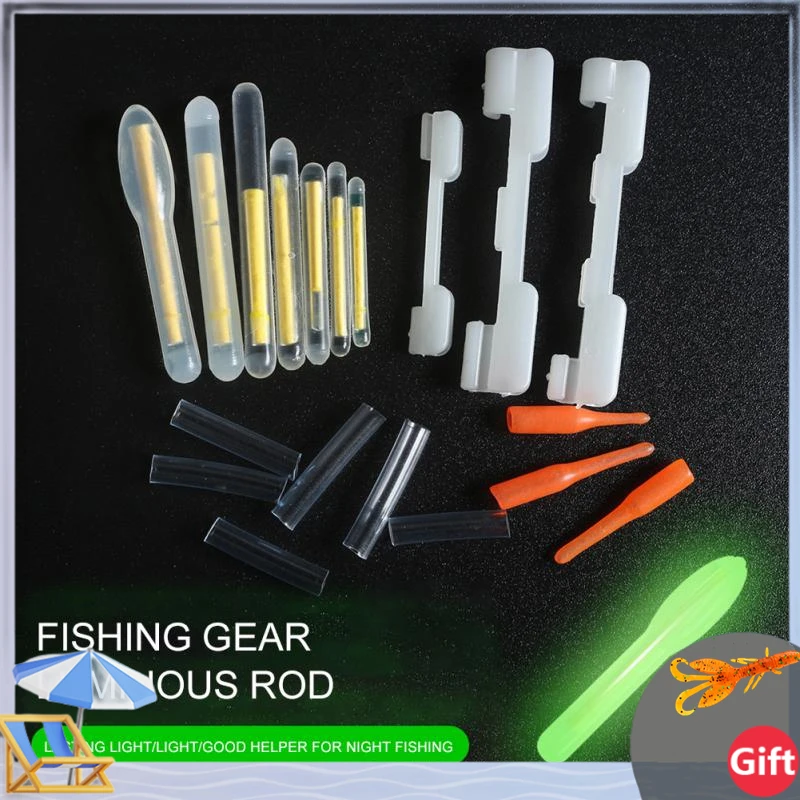 

50/100PCS Fireflies Fluorescent Lightstick Light Fishing Float Rod Lights Dark Glow Stick Useful Fishing Fluorescent Lightstick