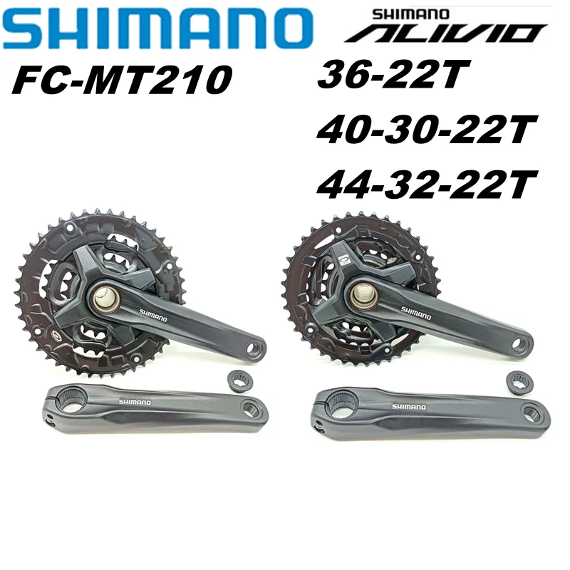SHIMANO-ALIVIO mtbクランクセット,2x9スピード,オリジナル,FC
