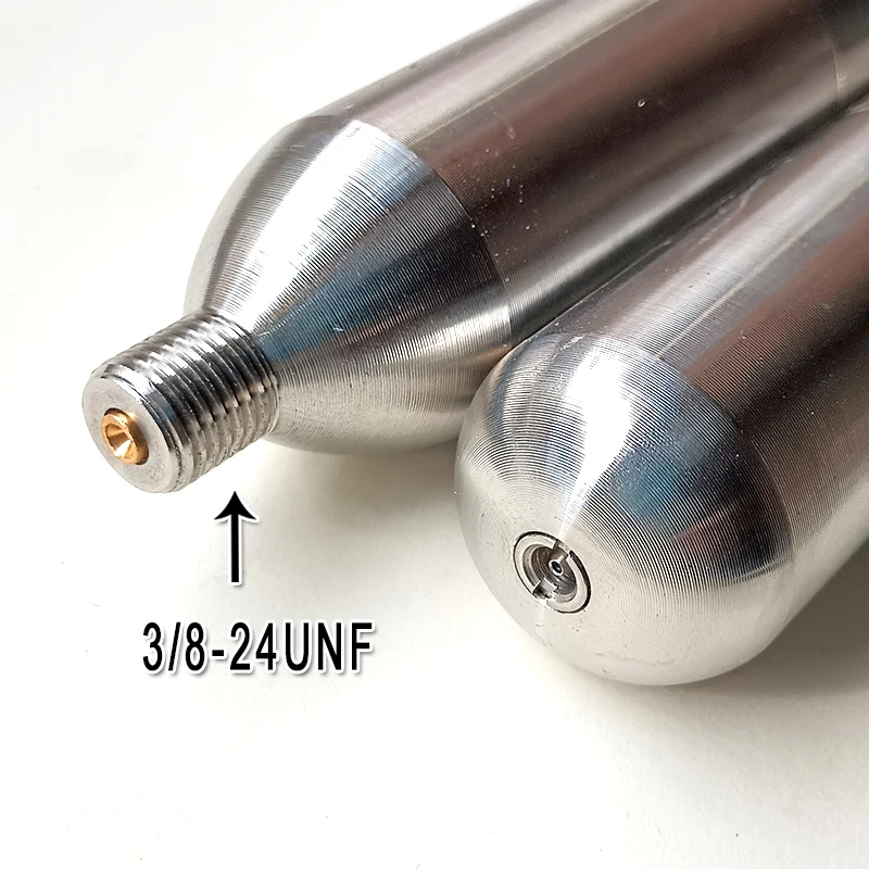 Recyclable 33g 24g Co2 Cartridge Gas Cylinder for Soda Beer Bar Bartender Tools Kitchen Accessories Saving Life Jacket Airbag