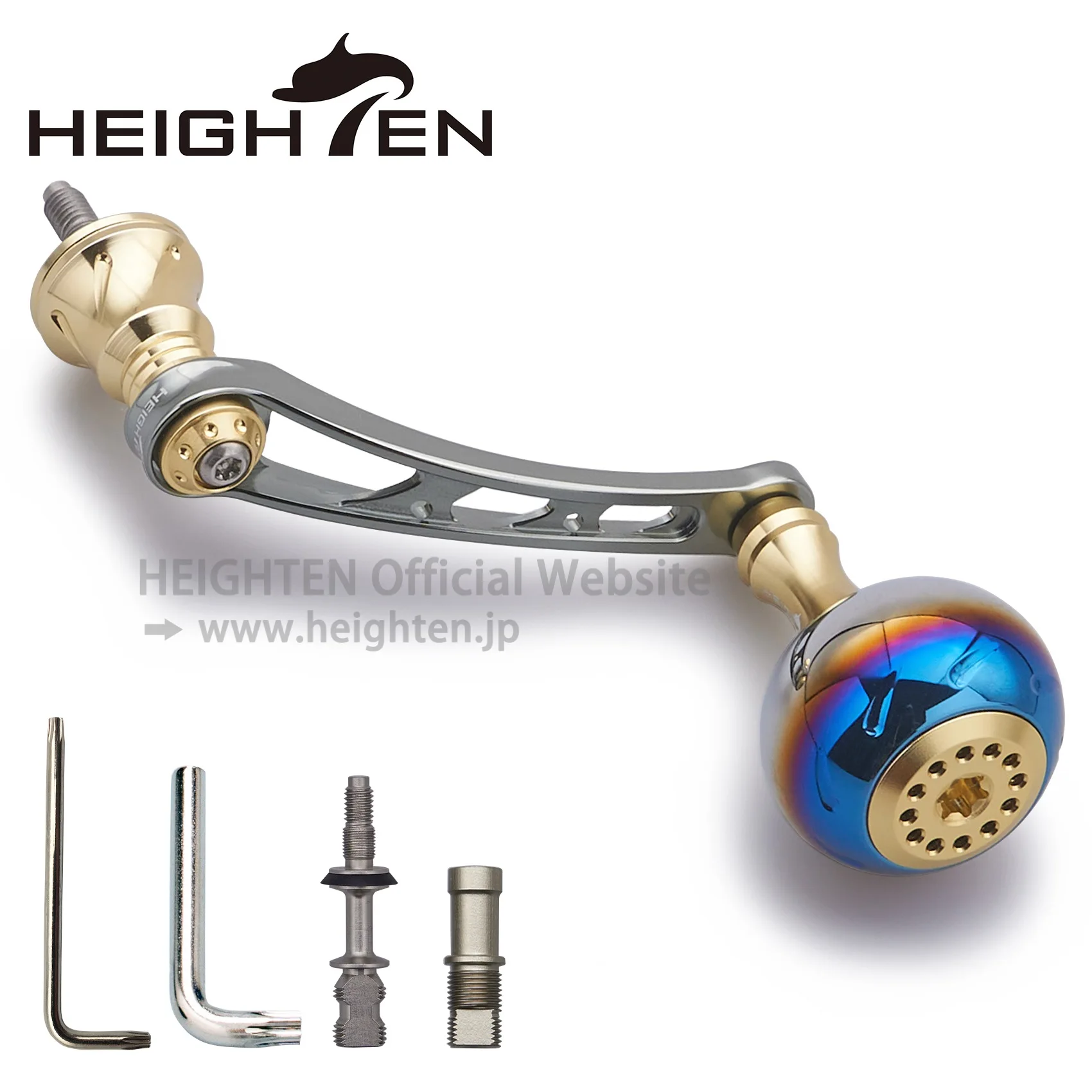 Heighten Maniglia Per Mulinello Rotante Da 56Mm Con Manopola Da 30Mm Per Daiwa Luvias Shimano Vanford Twin Power