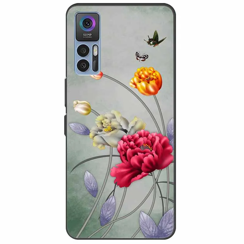 Shockproof Soft Silicone Cat TPU Back Cover