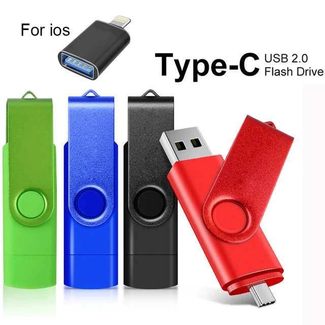 alder Økologi dans Colour USB 2.0 Flash Drive 32GB 64GB USB Stick Pen Drive 128GB Pendrive for  Smart Phone Computer - AliExpress