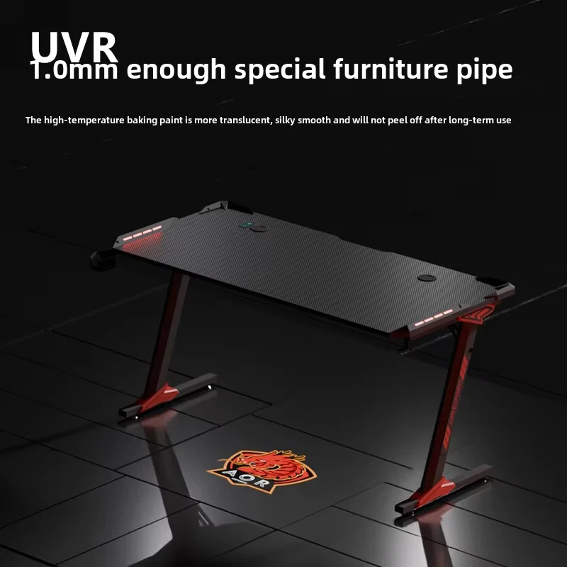 UVR Game Computer Desk Home Desktop Computer Desk Student Living Room Bedroom Gaming Esports Office Furniture