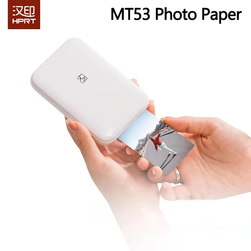 HPRT MT53 또는 HPRT Z1용 인화지 포켓 포토 프린터 MT53 및 Z1용 2x3인치 원본 특정 인화지