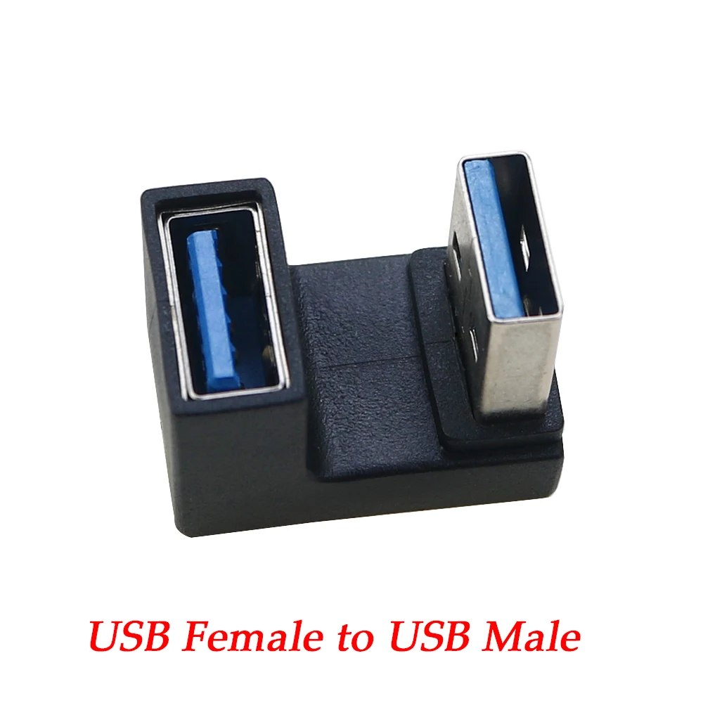 180-Grad-Winkel-USB-C-Adapter Typ C USB C OTG auf USB-Konverter U-förmiger USB-C 3.0-Anschluss für Computer, Telefon, Tablet-Adapter – Detail 8