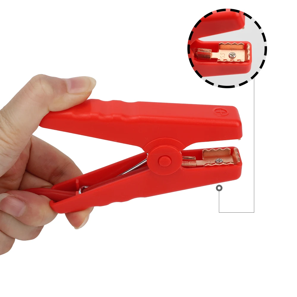 Jump Starter Clip 12V Jump Starter Alligator Clip For Car Trucks Emergency Battery Jump Cable Clamps EC5 Plug Connector