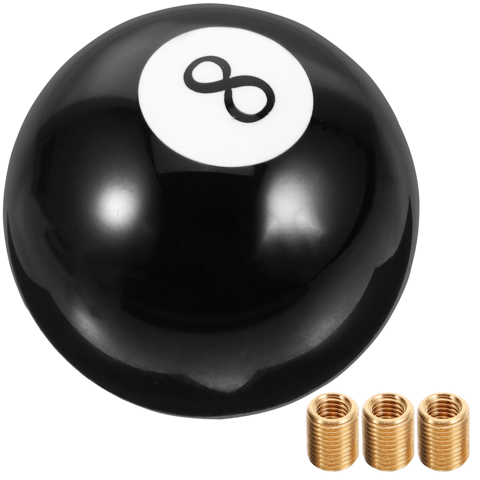 

Shifts Knob Car Modified Shifts Knob Manual Shifts Replacement Knob Billiard Gear Shifting Knob with Adapters