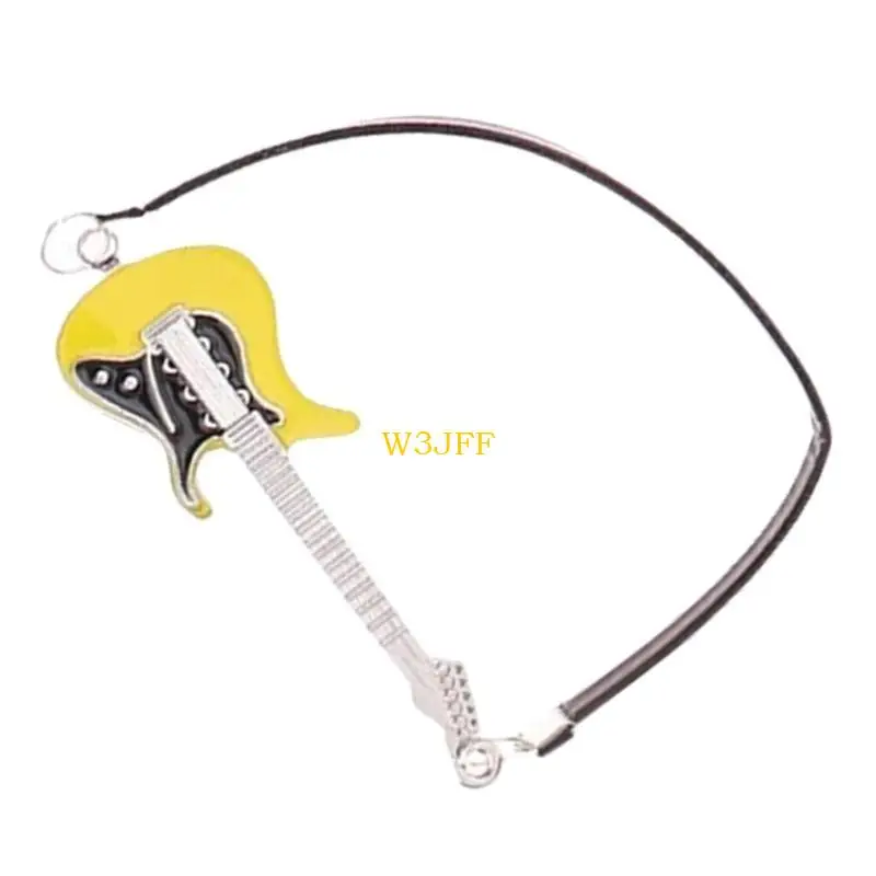 W3JF 1:12 인형의 집 기타 장식 장난감 피규어 가구 소녀 플레이 세트 척