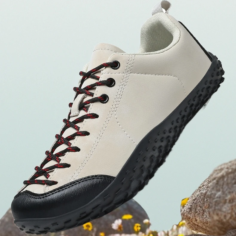 Wide Toe Barefoot Shoes For Men For Running Climbing And Hiking_voghion.com