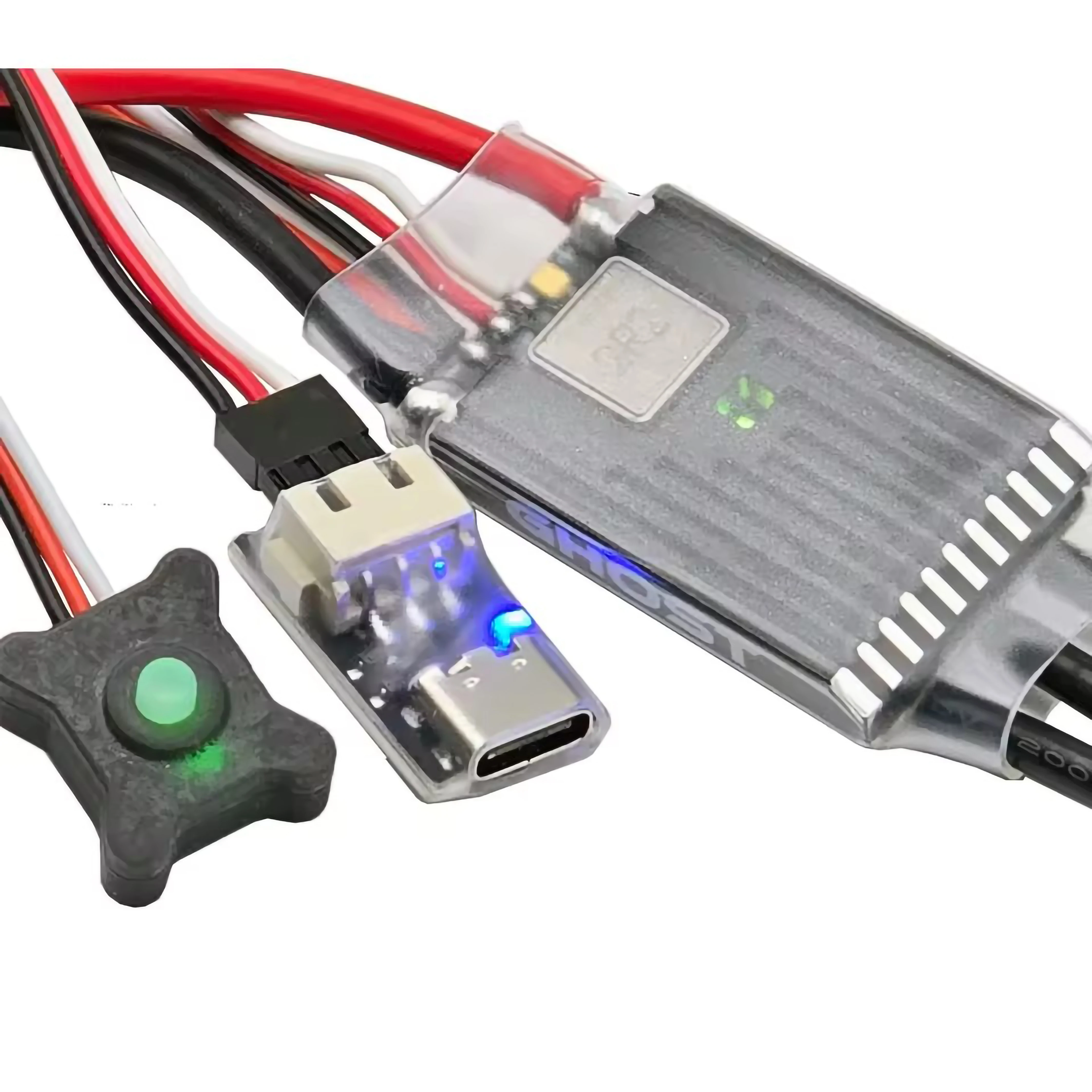 ESC Brushless Ghost 60A 2-8S pour Crawler RC 1/10 avec WiFi-Link