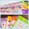 20 Themes Children Learning English toys School classroom educational A4 posters Decoration big cards Wall Sticker 4