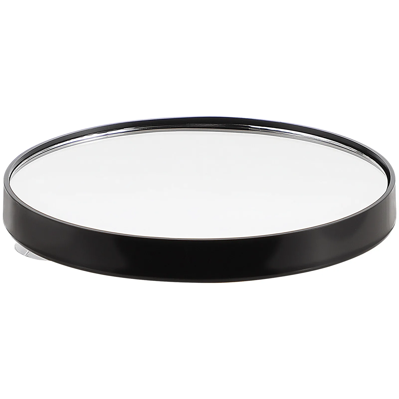 5배 확대 화장 거울(2개의 흡착판 포함) 욕실 및 침실용 휴대용 포켓 사이즈 컴팩트 원형 여행용 거울