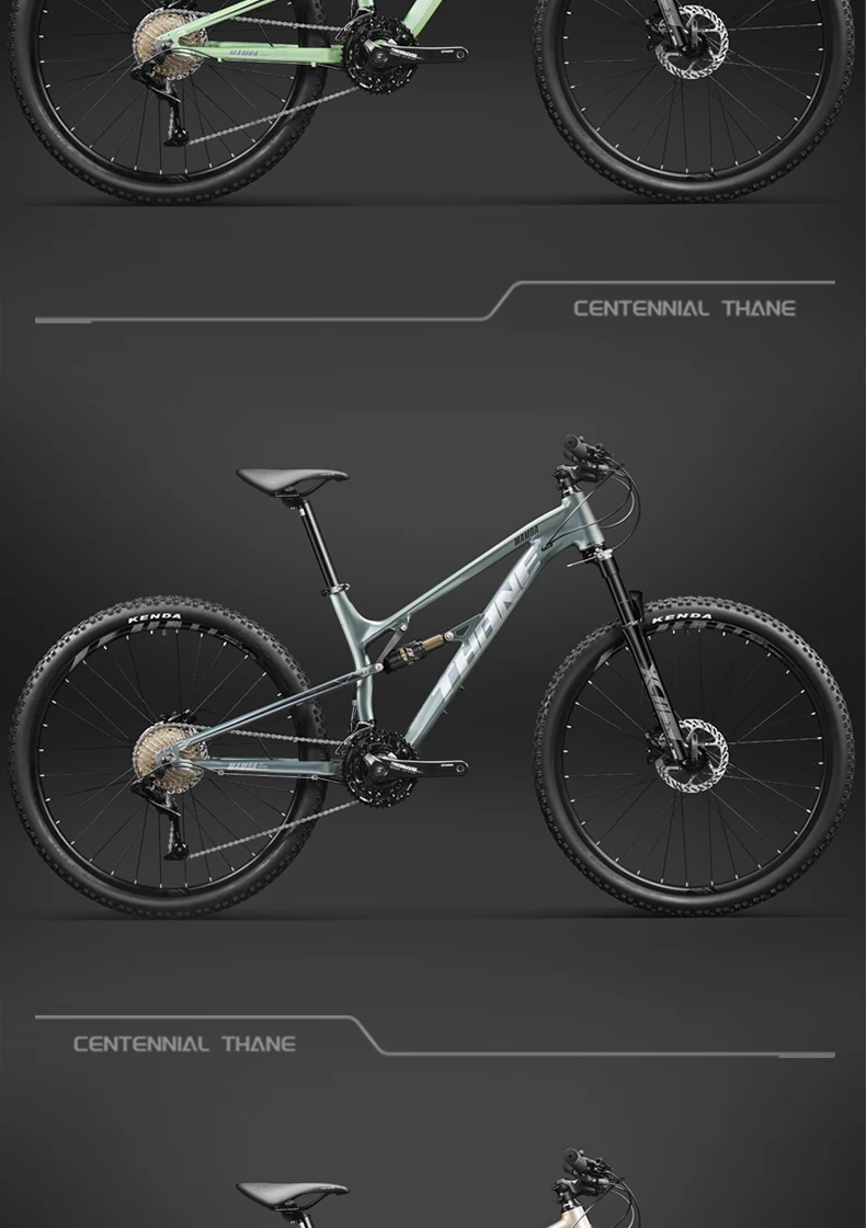 Soft Tail Frame Downhill Mountain Bike Full Suspension Mountain Bicycle 30/33 Speed 27.5 inch Aluminium Alloy Cross Country Bike