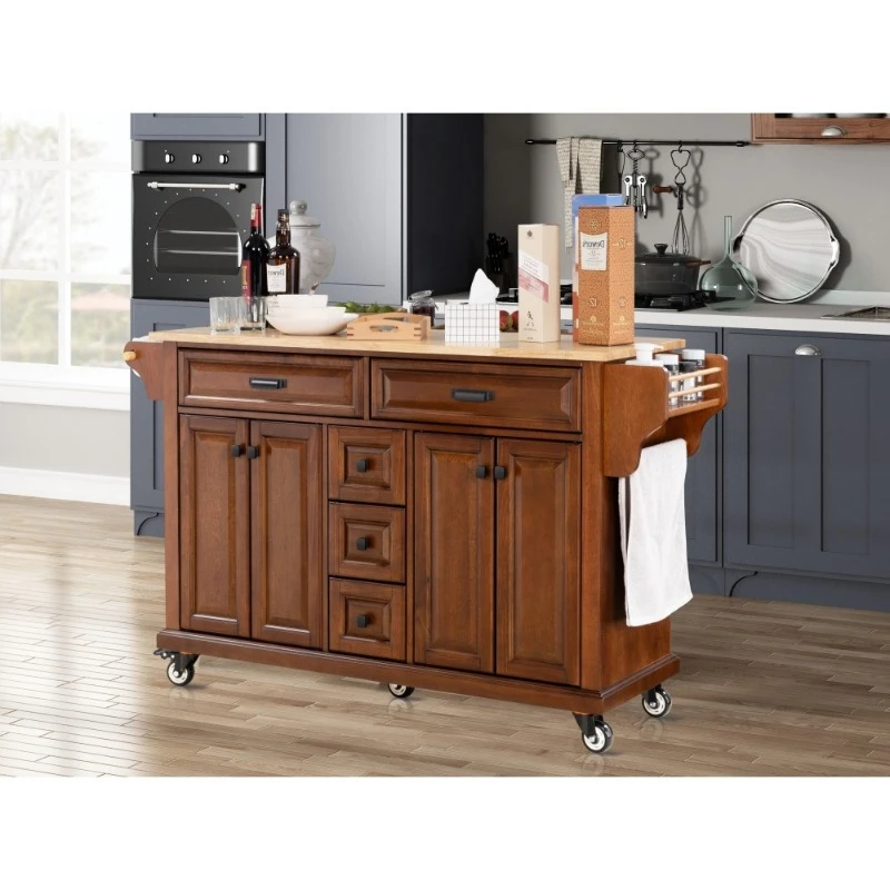 

Multipurpose Organizer Kitchen Cart Aesthetic Trolley Cart Minimalism Microwave Oven Shelf Restaurant Cart Kitchen Furniture