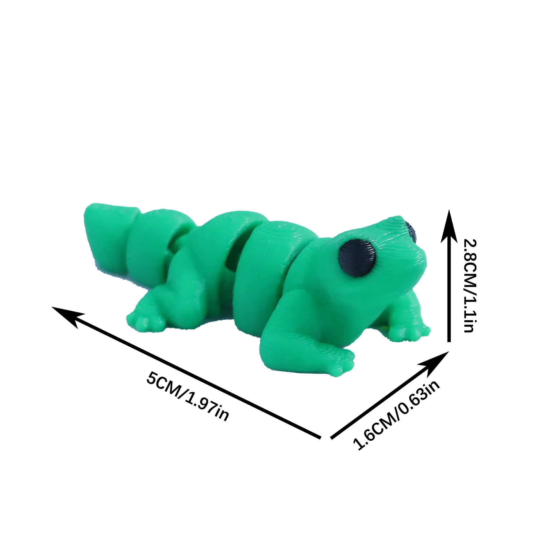 Whimsical 3D Printed Animal Figurine Ornaments – Durable & Fun Party Decor