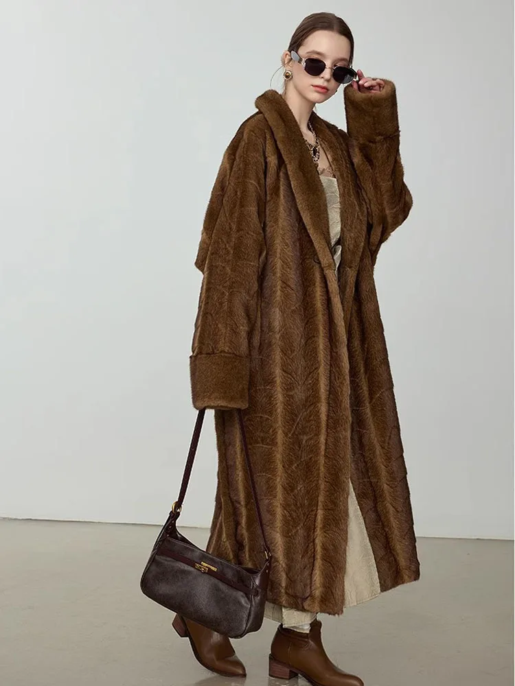 【fin.】　ピーコート　キャメル　ブラウン　ワントーン S458ff9bf4e2442cd860fbd98589aa