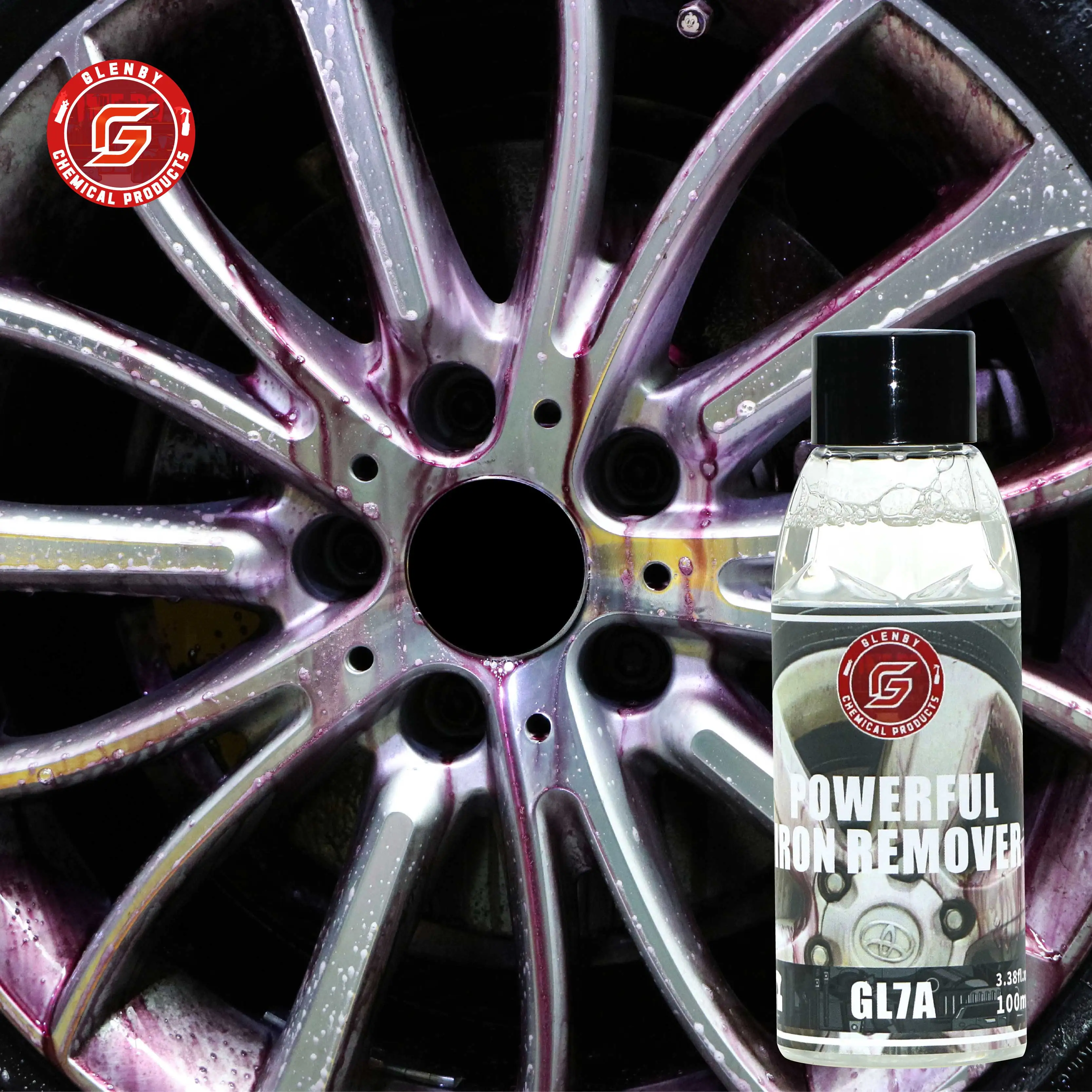 GLenby gl7a Steel And Iron Rust Removal Degreaser Cleaner Metal Industrial Cleaning Agent