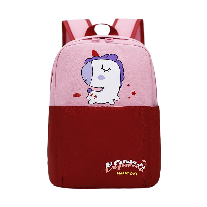Children Unicorn Dinosaur Anime Backpacks for Travel Baby Lovely Toddlers Bags In Kindergarten New Girl Boy Small School Bag Hot