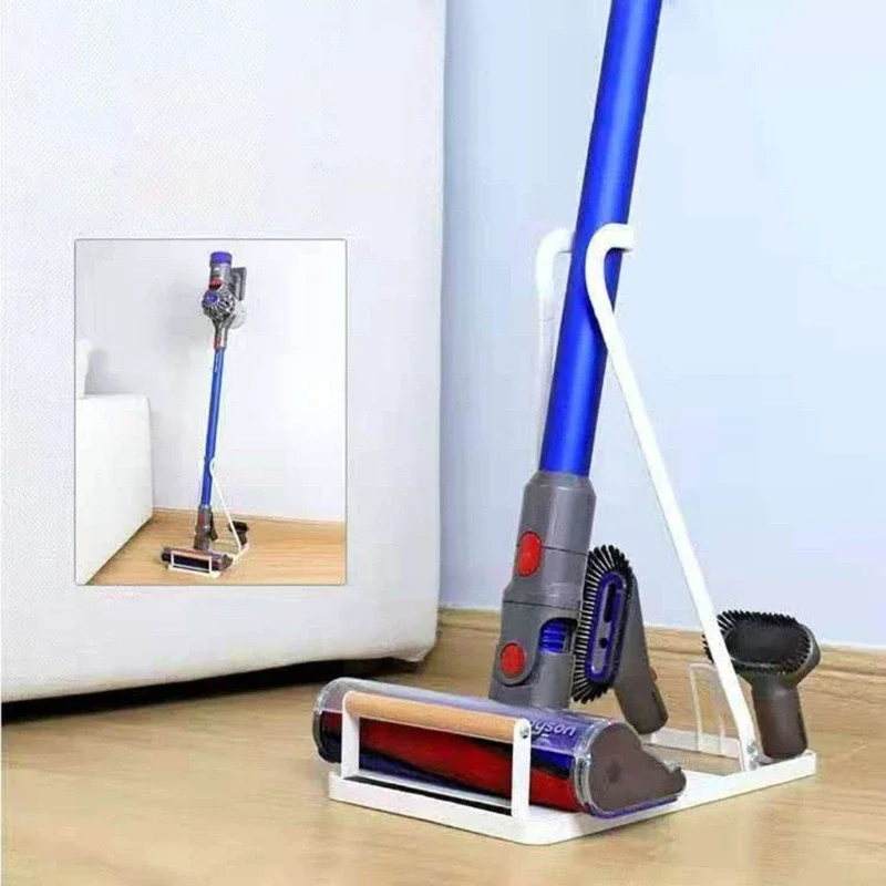 

For Rack Cleaner Home Stable Bracket Utility Dorm Punch Free Vacuum Stand Living Room Bathroom